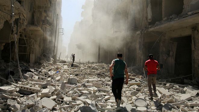 واشنطن وموسكو تبادلا الاتهامات بشأن تصاعد العنف في حلب عقب انهيار الهدنة